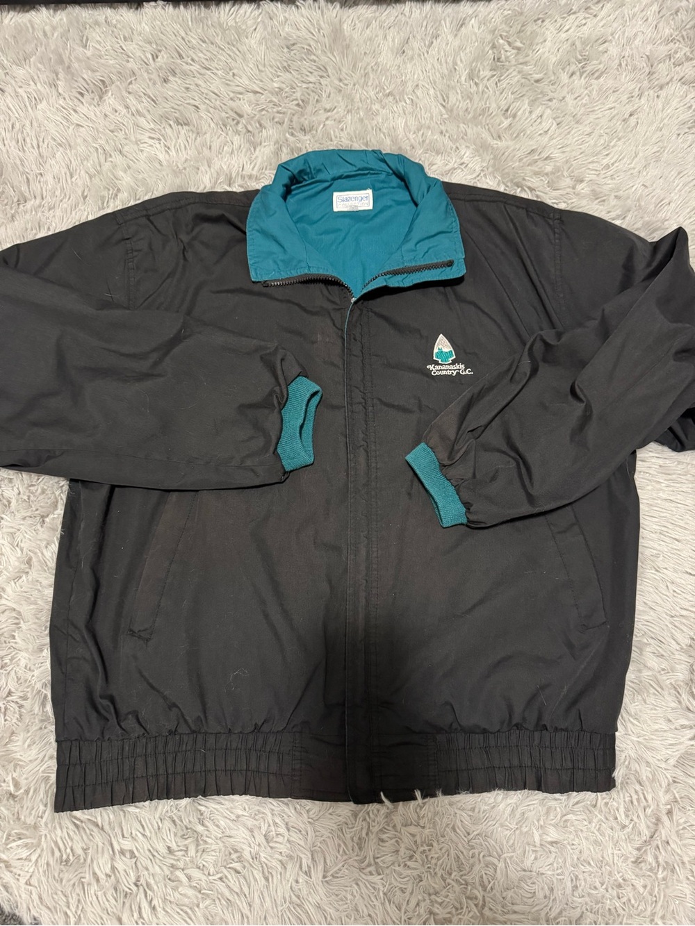 ⛳ VINTAGE 90s SLAZENGER KANANASKIS COUNTRY G.C. JACKET ⛳